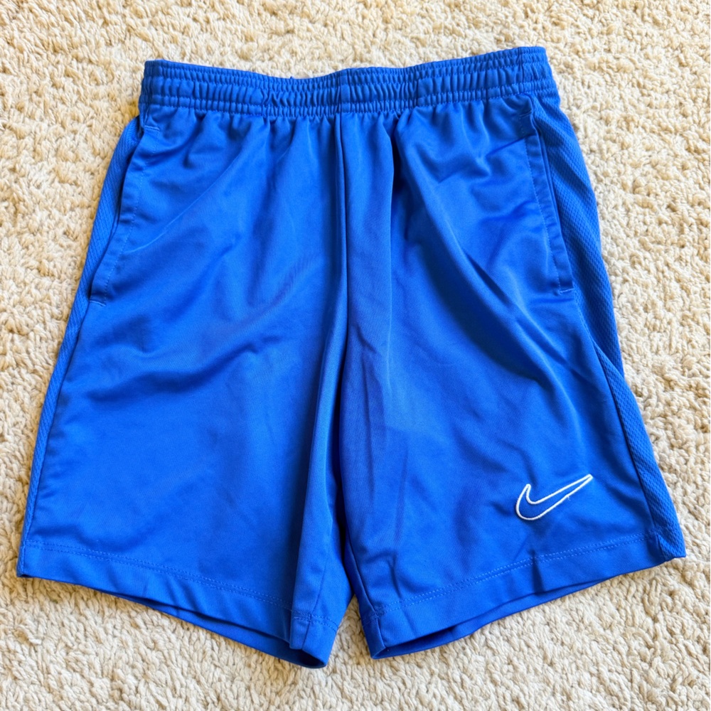 (SOLD) Nike Kids Dri-FIT Royal Blue Shorts